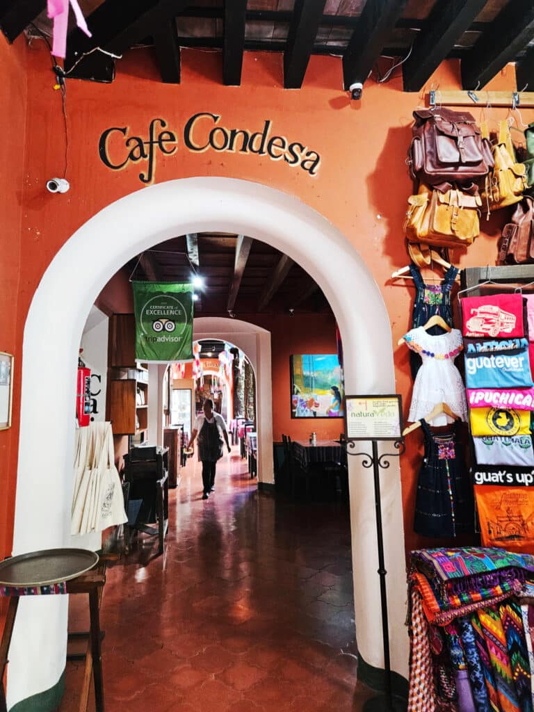 Cafe Condesa in Antigua