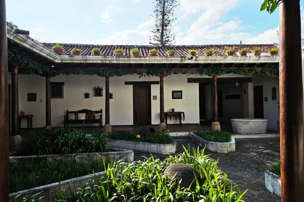 Colonial-style architecture in Antigua
