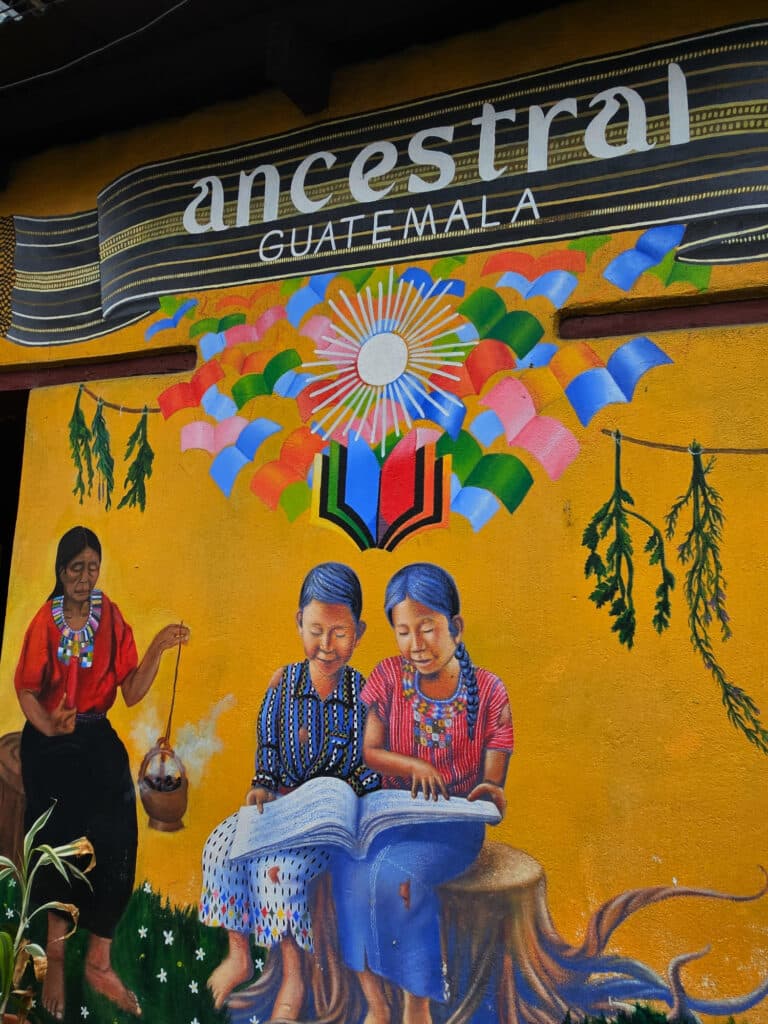 Weaving Workshop at Lake Atitlan