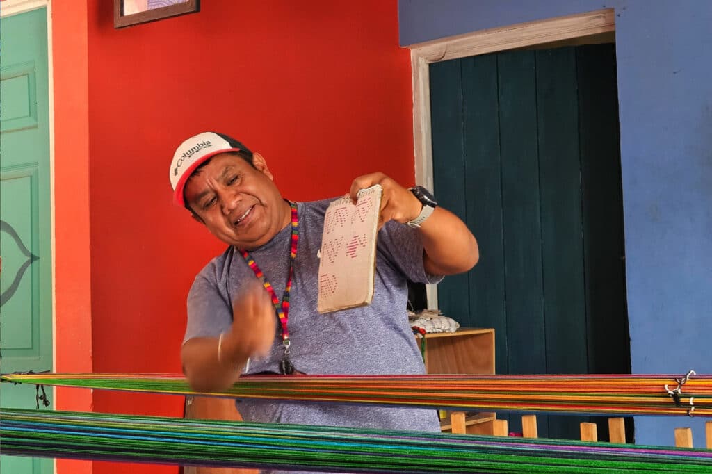 Weaving Workshop at Lake Atitlan