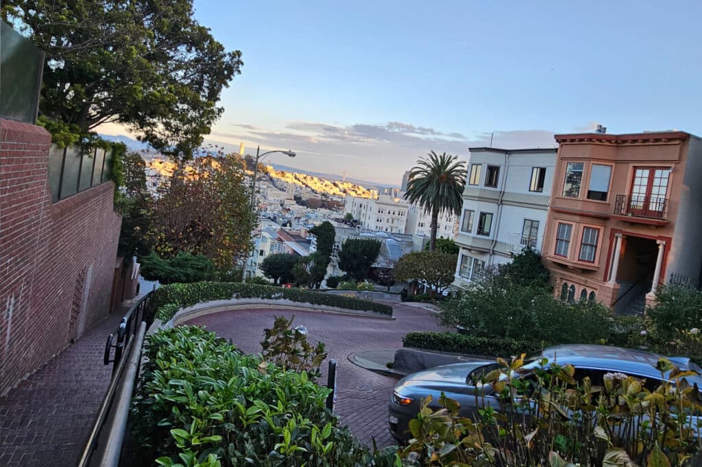 Lombard Street in San Francisco