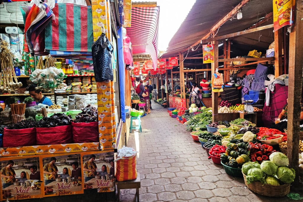 Market in Antigua