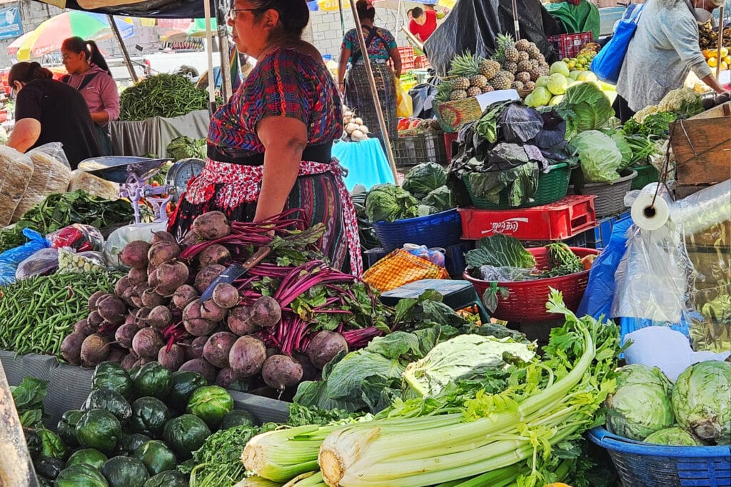 Market in Antigua