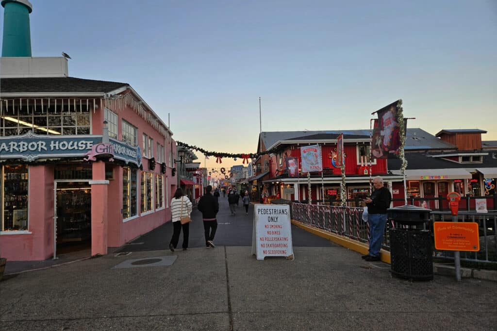 Fishermans Wharf in Monterey