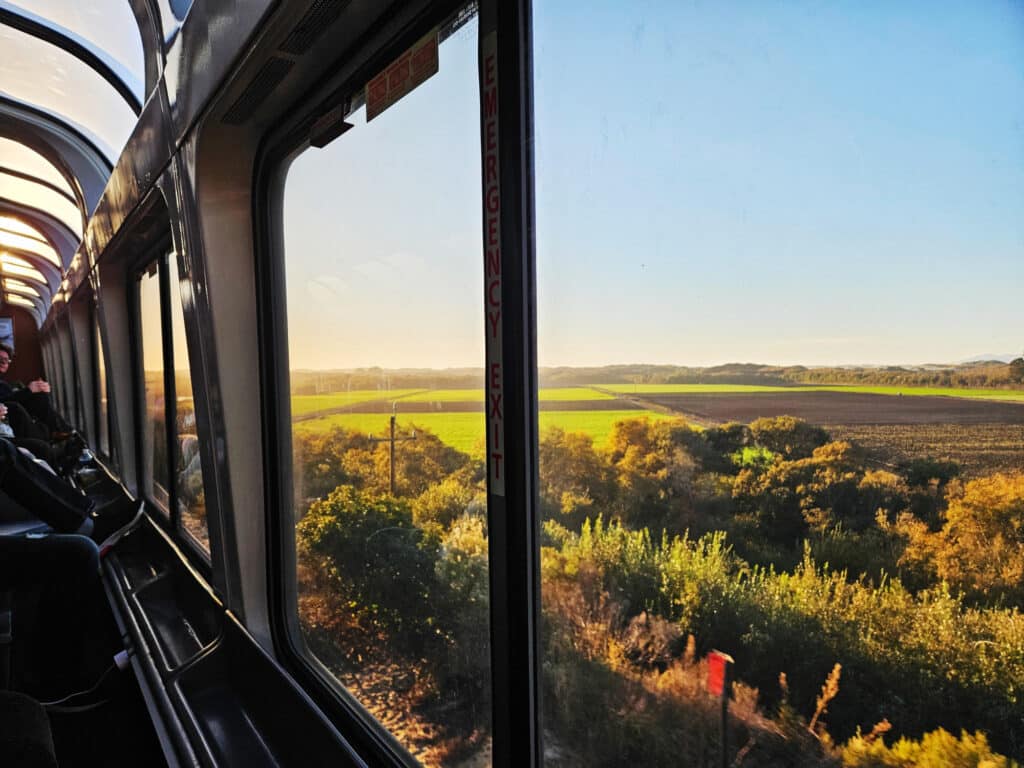 Views from the train to LA