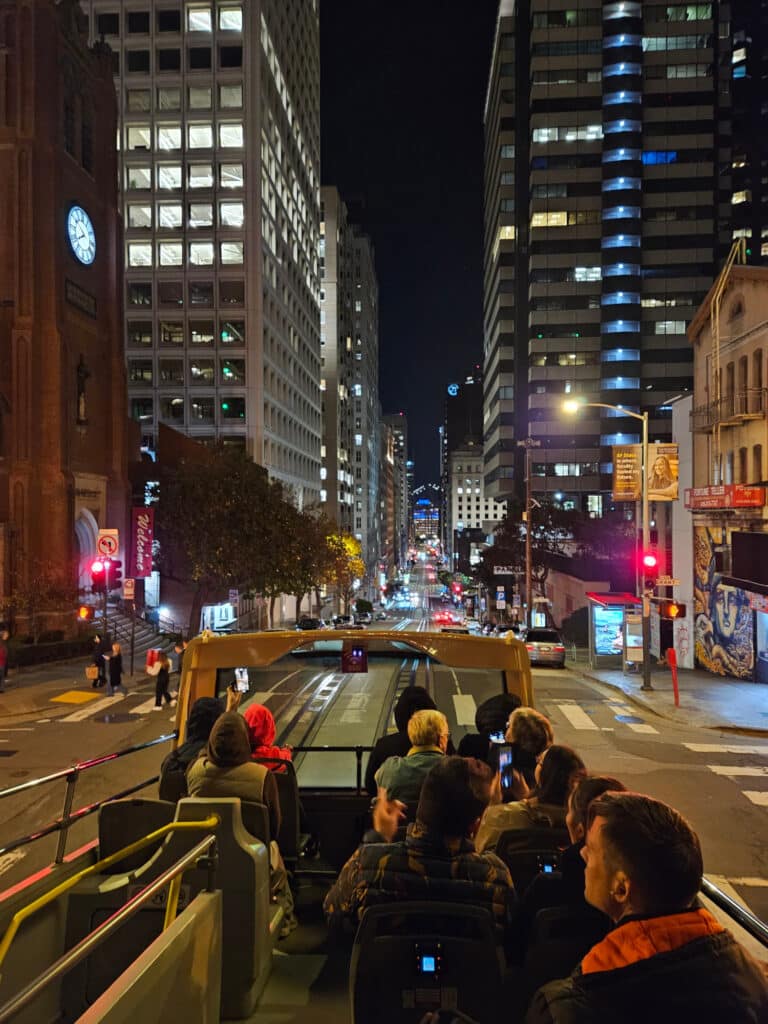 San Francisco at night