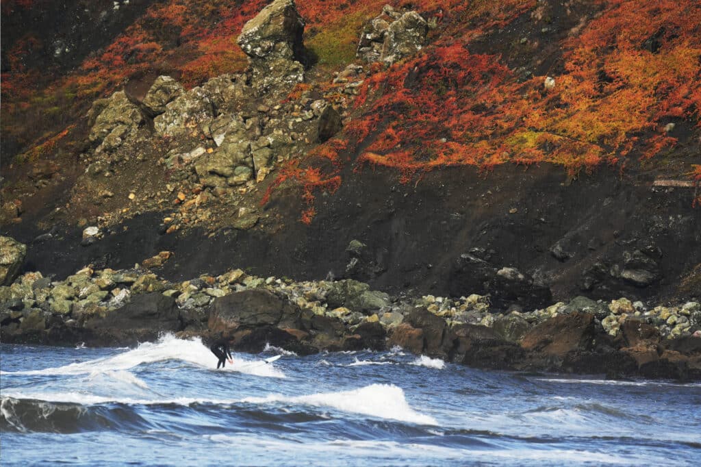 Surfing at Pacifica State Beach
