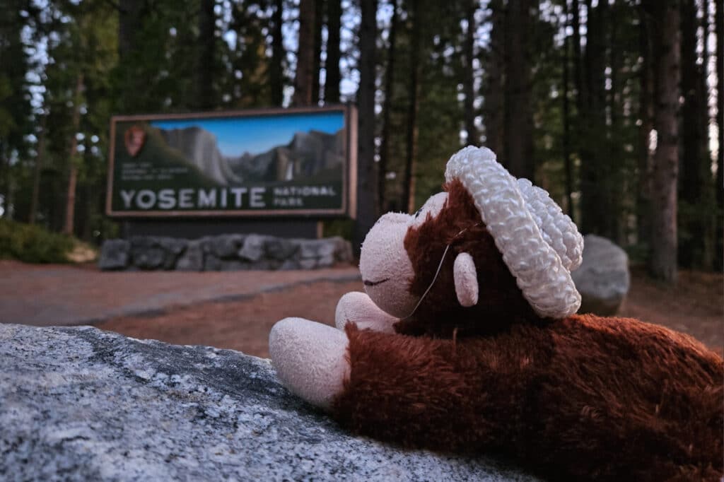 Entrance Yosemite National Park