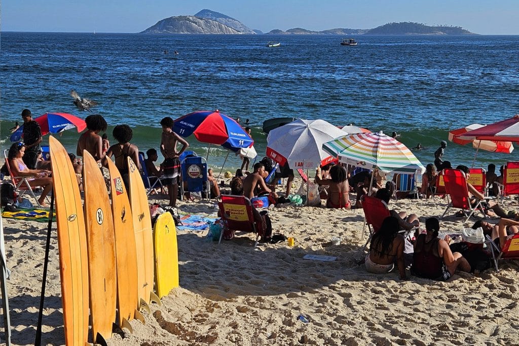 Surf hire at Ipanema