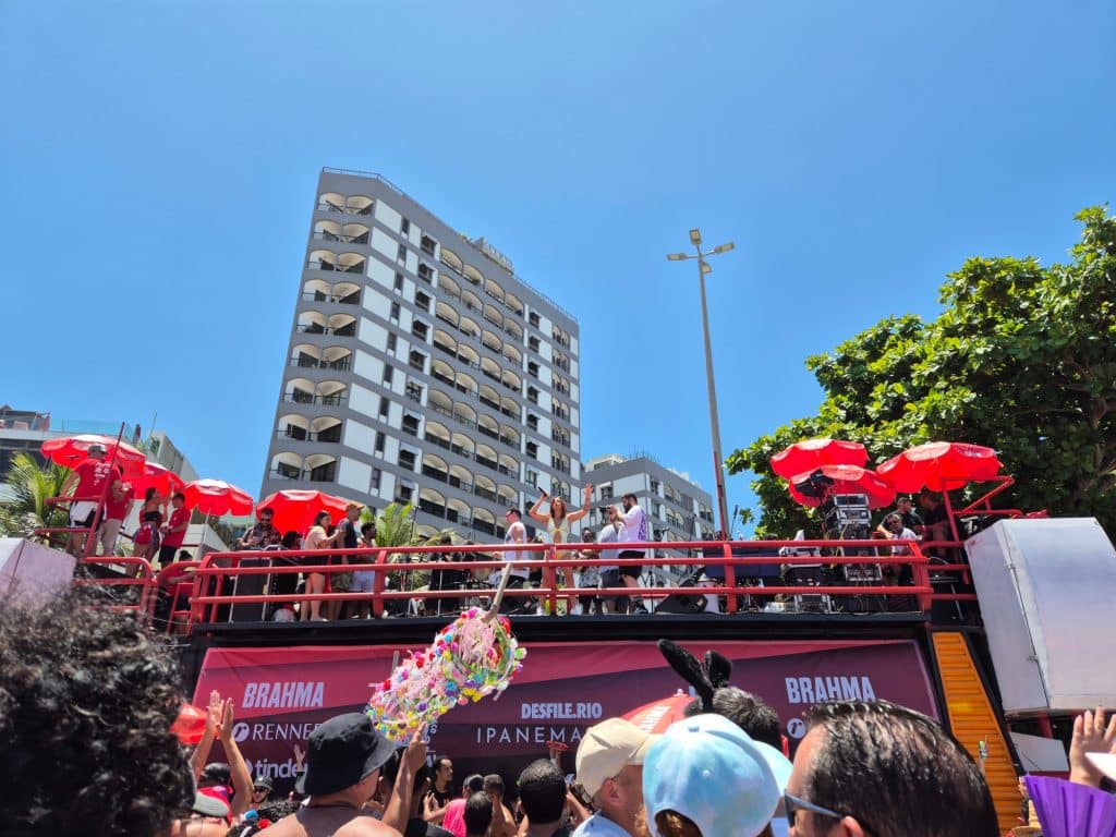 What Charlie wanted was to see the carnival and she ended up being in it.