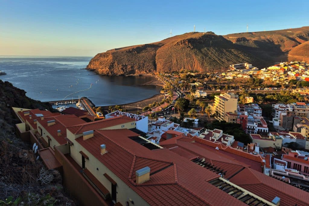 Morning walk to the lighthouse in La Gomera