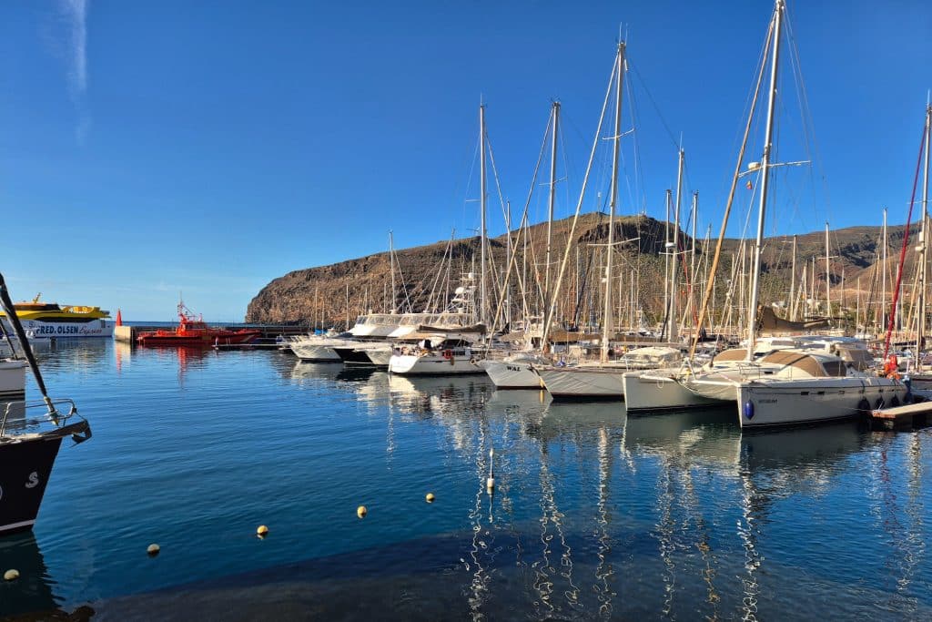 Harbour in San Sebastian de la Gomera