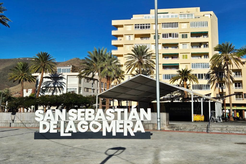 Plaza de las Americas in San Sebastian de la Gomera