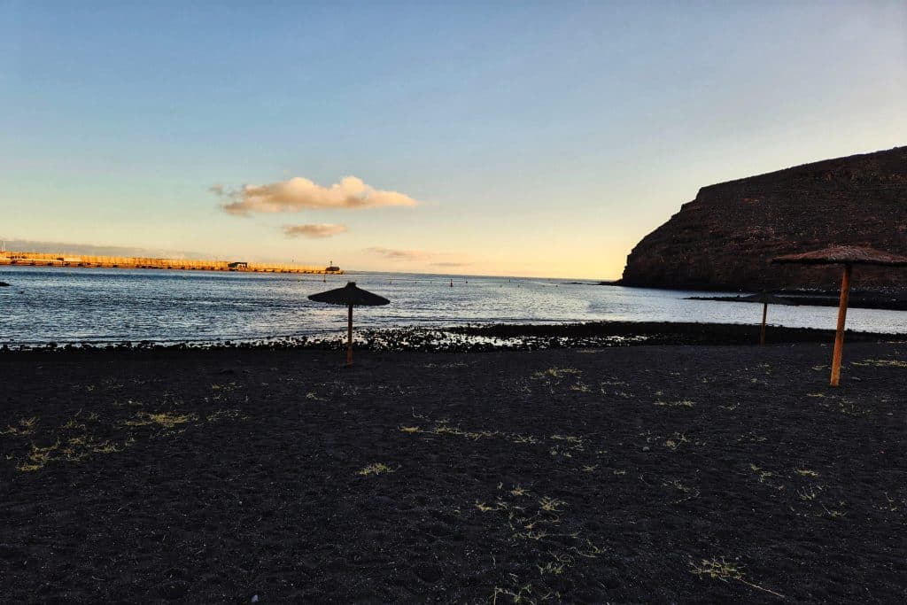 Beach in San Sebastian de la Gomera