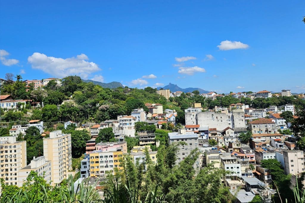View over Rio de Janeiro from Santa Teresa