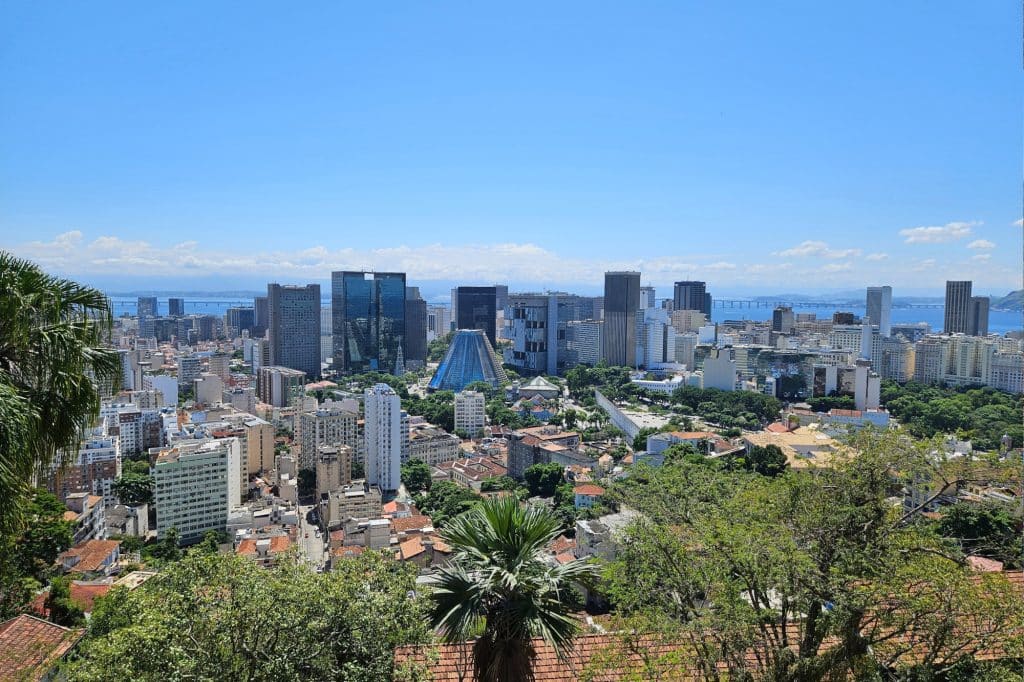 View over Rio de Janeiro from Santa Teresa