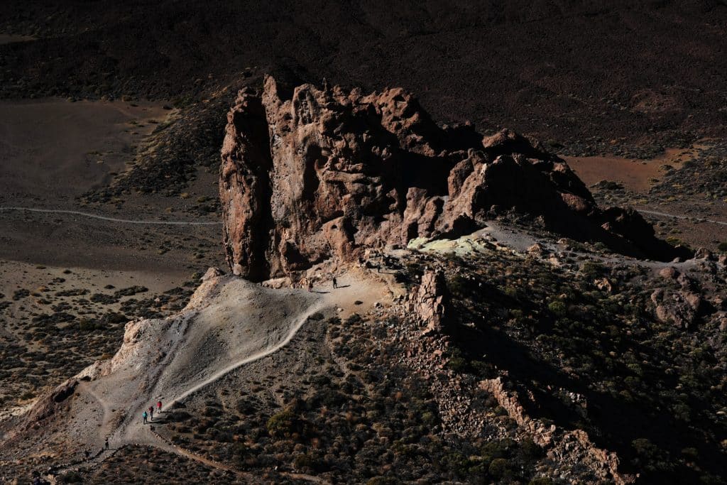 Volcanic formations at Mount Teide Nationalpark