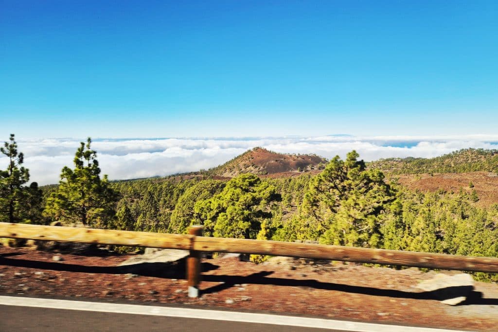 Views from Mount Teide Nationalpark