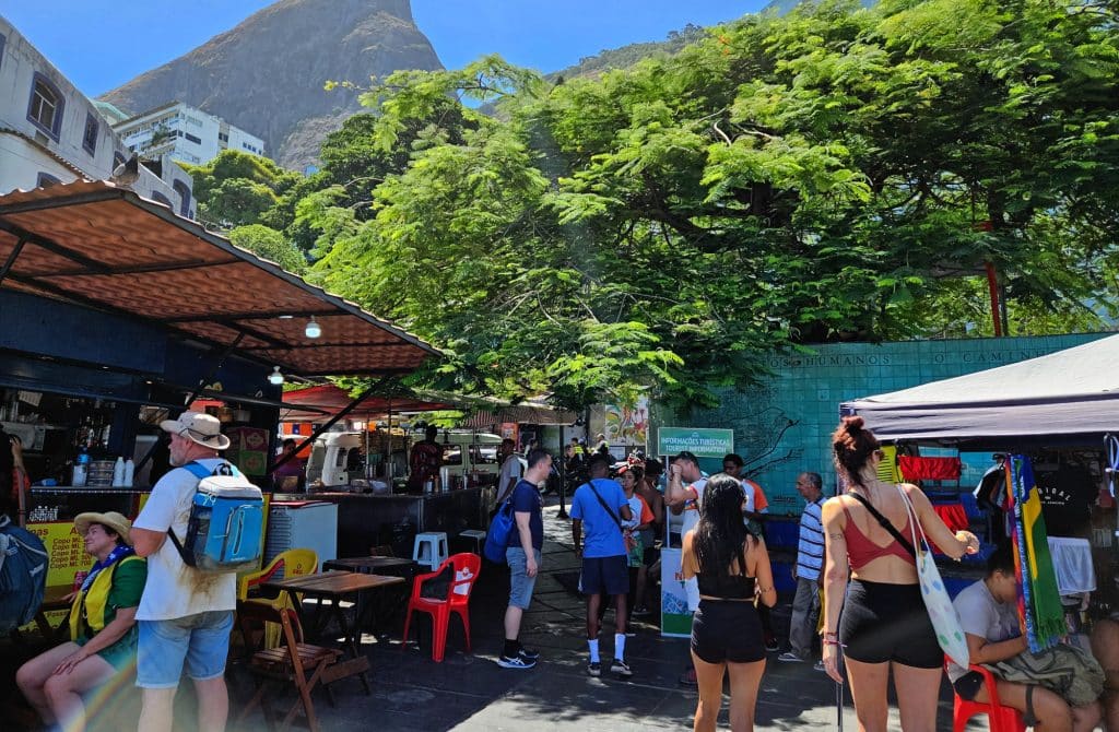 Entrance to the favela Vidigal