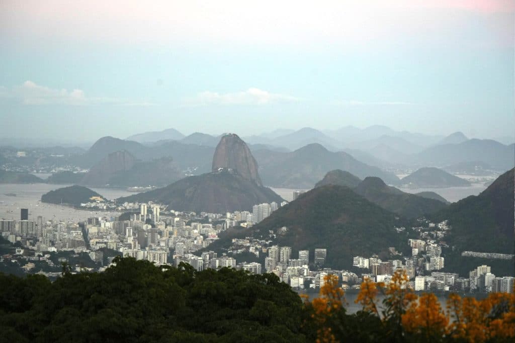 View towards Rio from Vista Chinesa