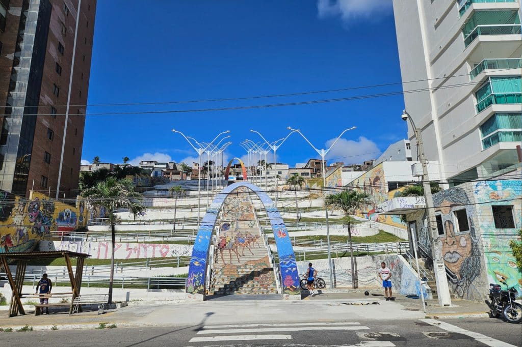 Escadaria da Mae Luiza in Natal