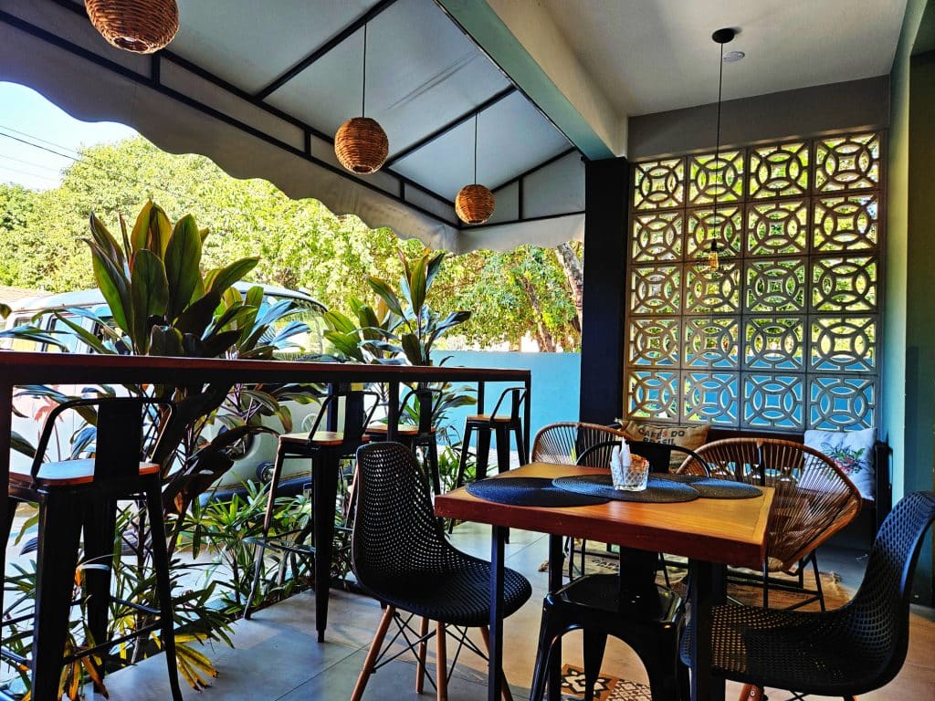 Working from Cafe Moka in Pipa