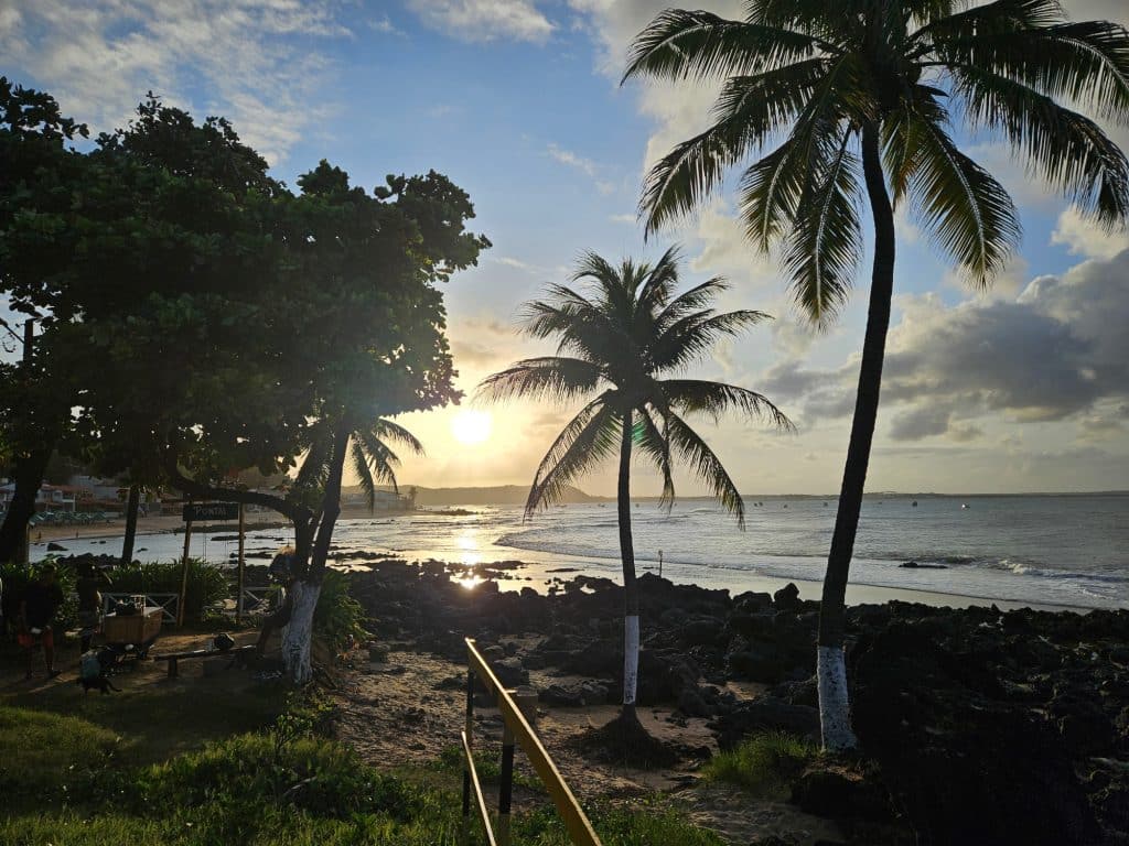 Sunset in Baia Formosa