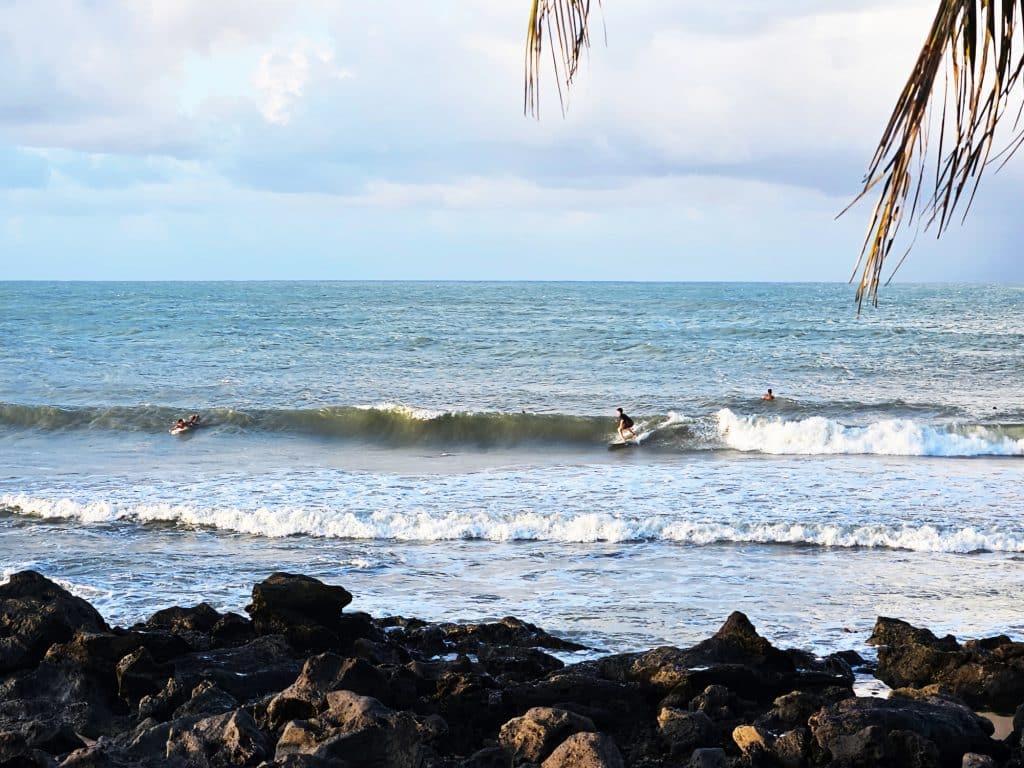 Surfing in Baia Formosa