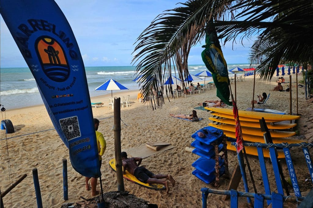 Barreling Surf School in Pipa