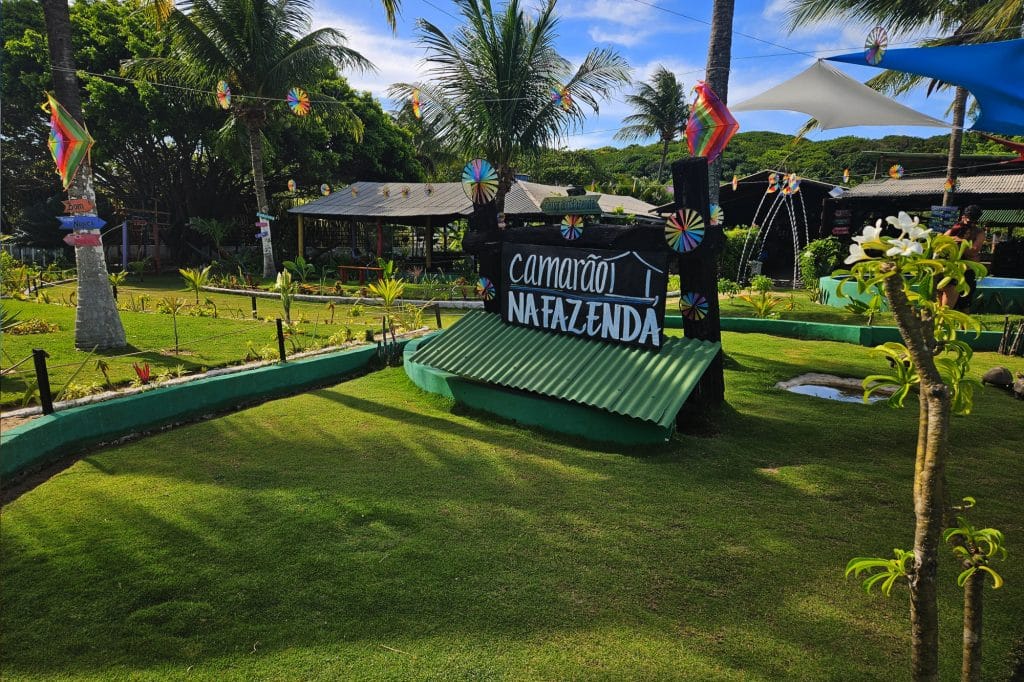 Camarao na Fazenda