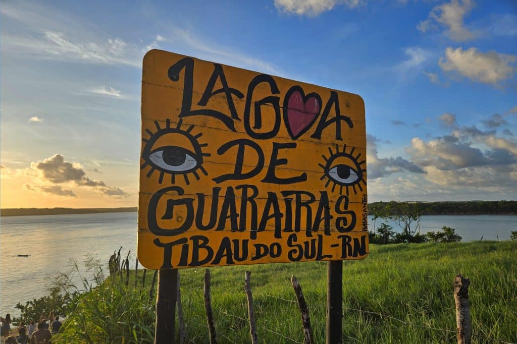 Lagoa de Guarairas near Tibau do Sul