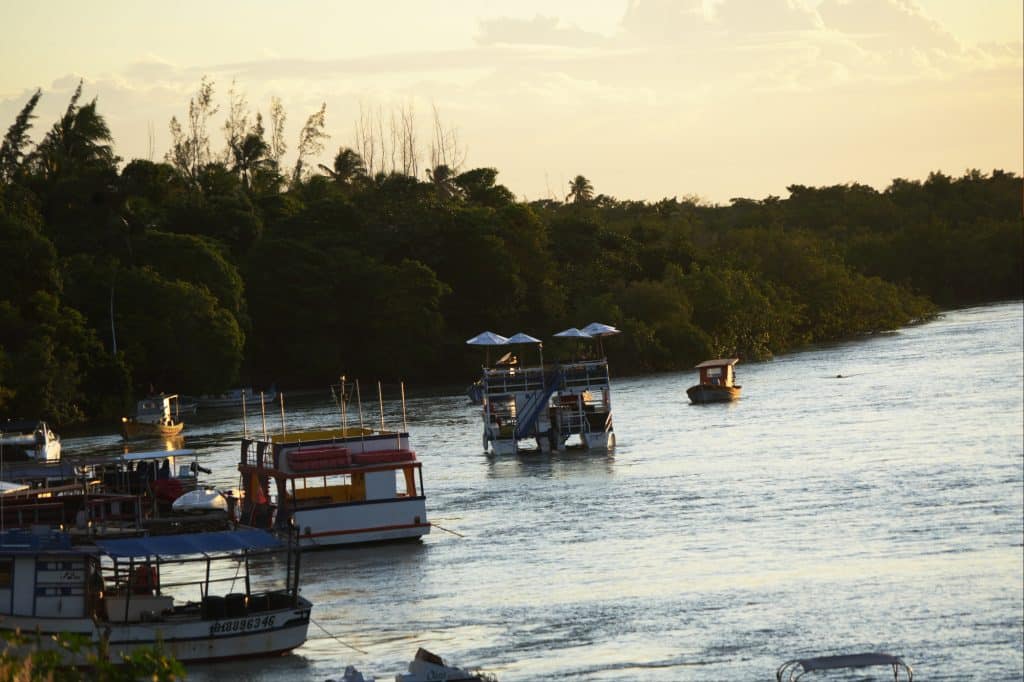 Lagoa de Guarairas near Tibau do Sul
