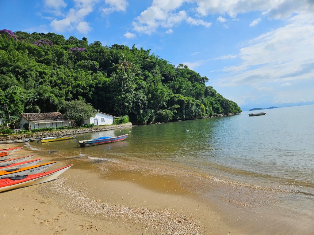 Beach in Paraty