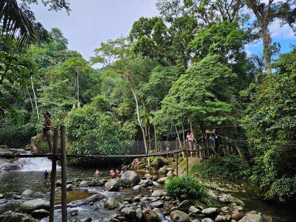 Waterfalls near Paraty