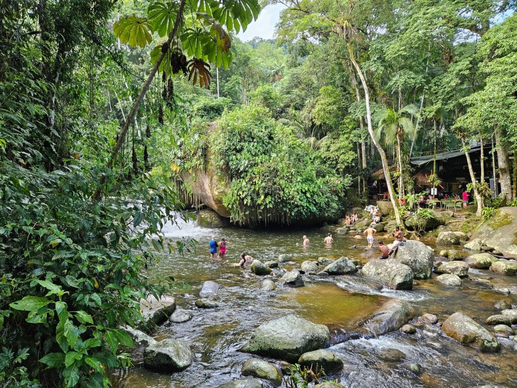 Waterfalls near Paraty