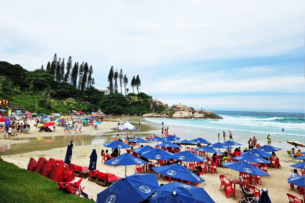 Praia Joaquina in Florianopolis