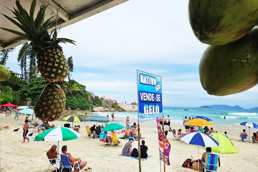 Praia Joaquina in Florianopolis