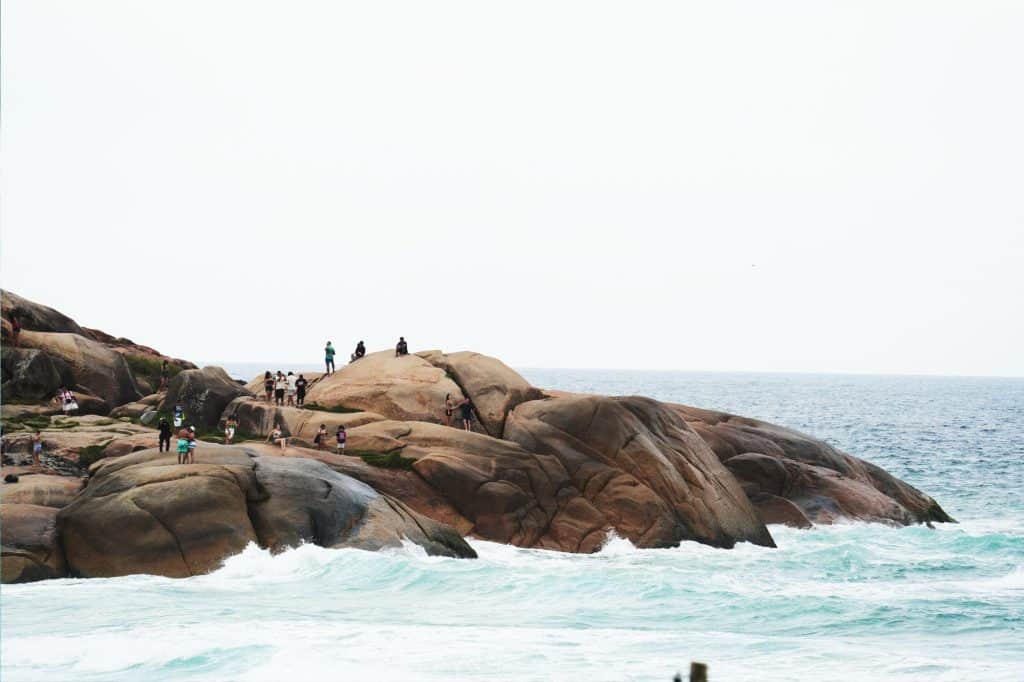 Praia Joaquina in Florianopolis