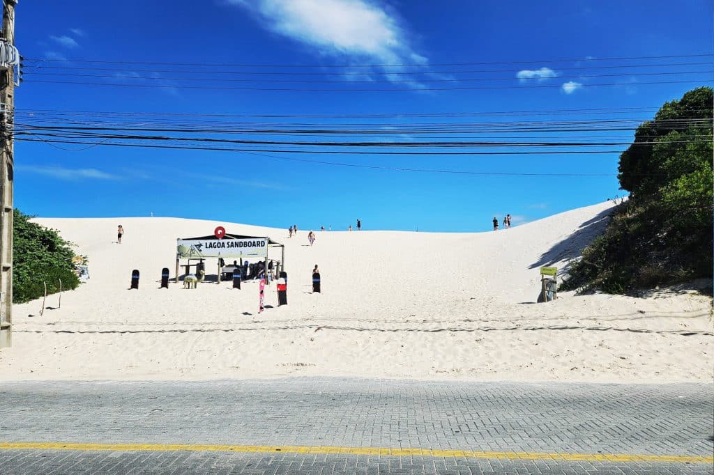 Sandboarding in Florianopolis
