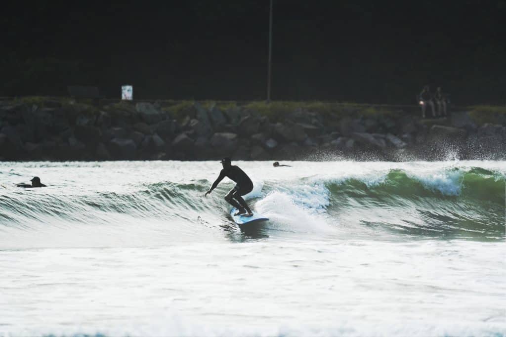 Surfing in Barra da Lagoa