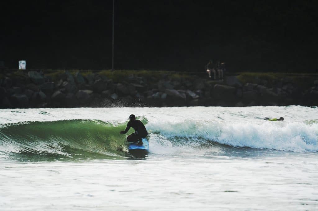 Surfing in Barra da Lagoa