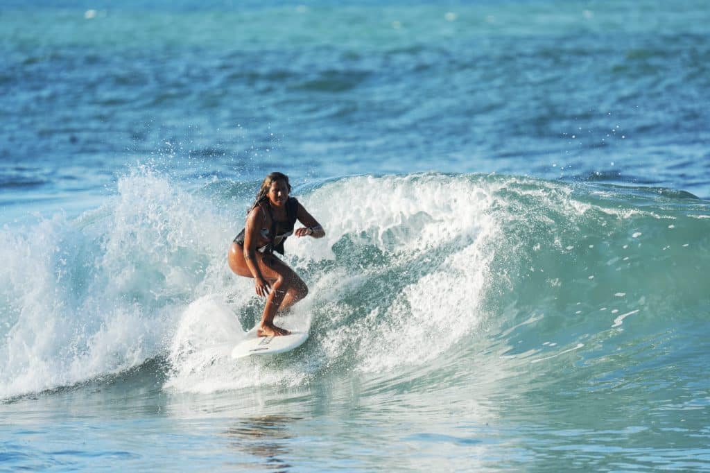Surfing at Praia do Amor in Pipa