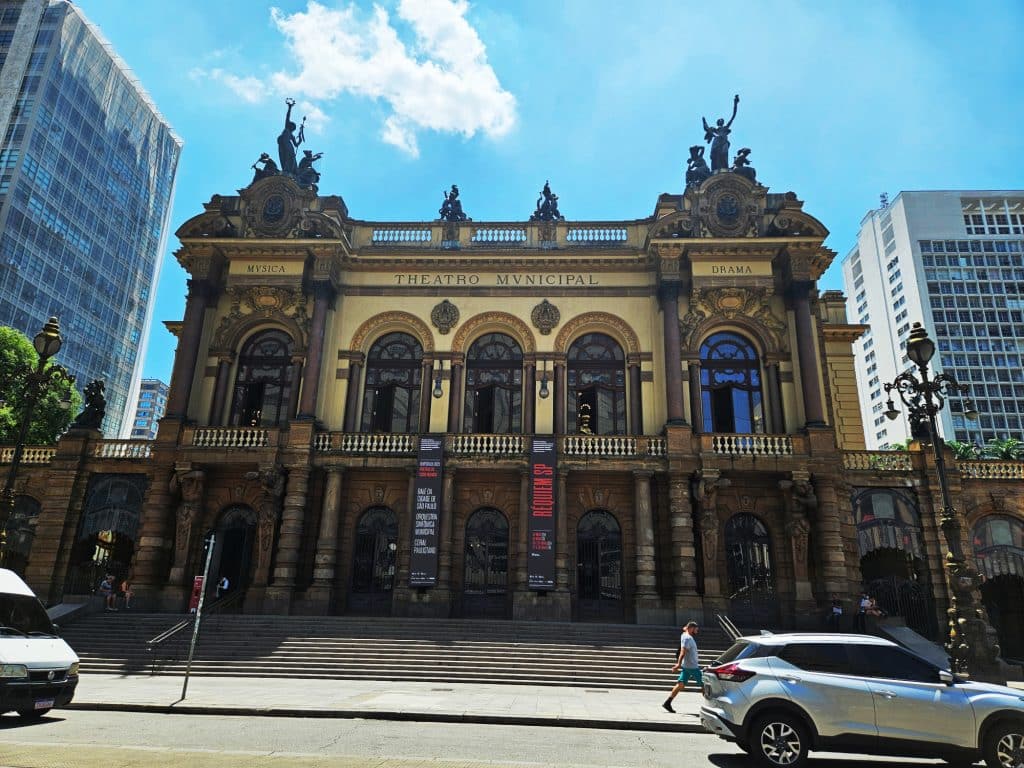 Kolonial architecture in Sao Paulo