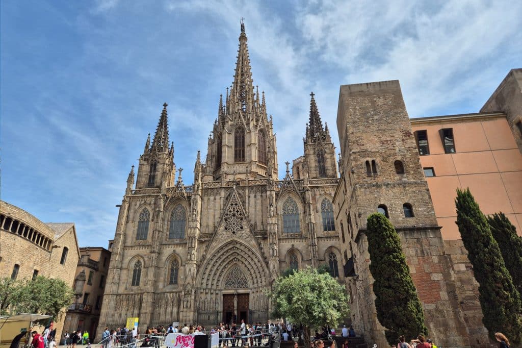 Old town of Barcelona