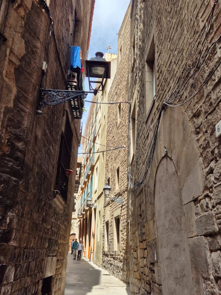 Old town of Barcelona