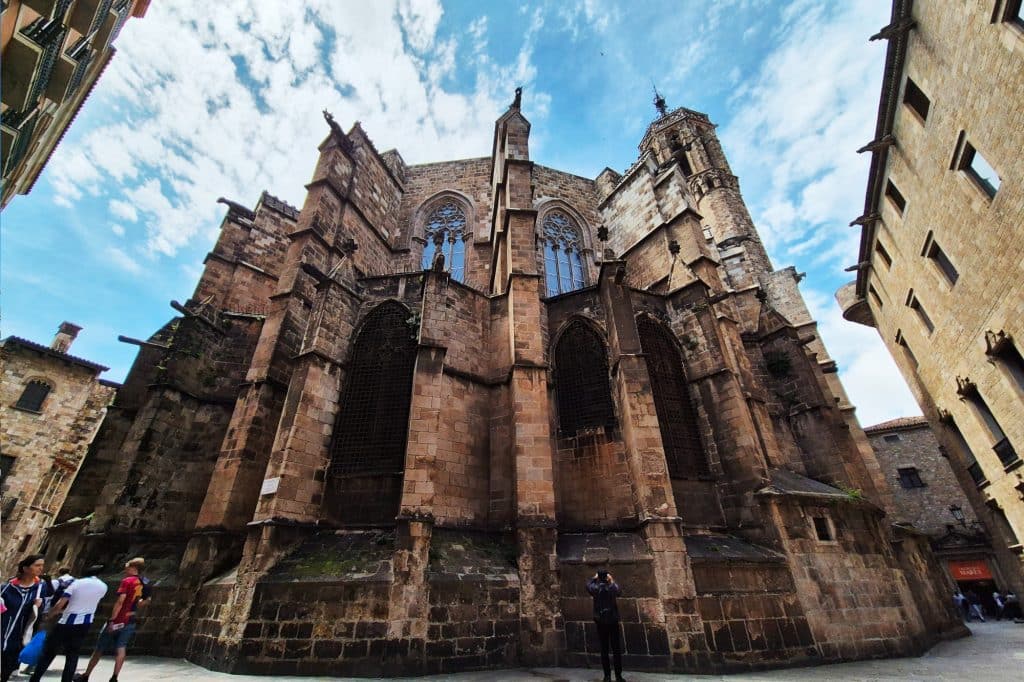 Old town of Barcelona