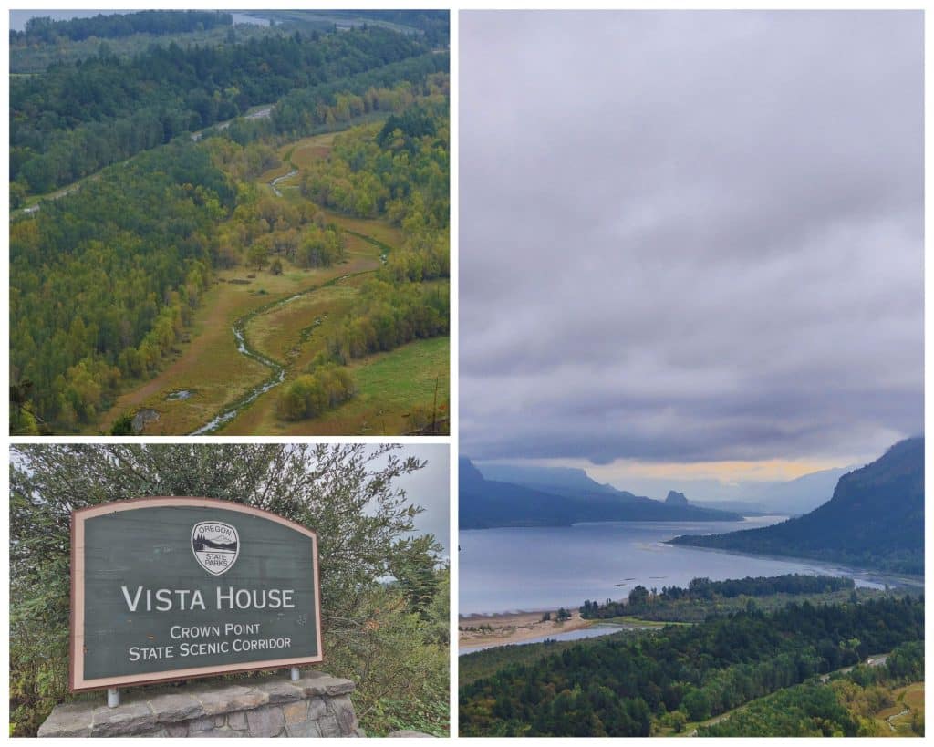 Views over the Columbia River Gorge from Vista House