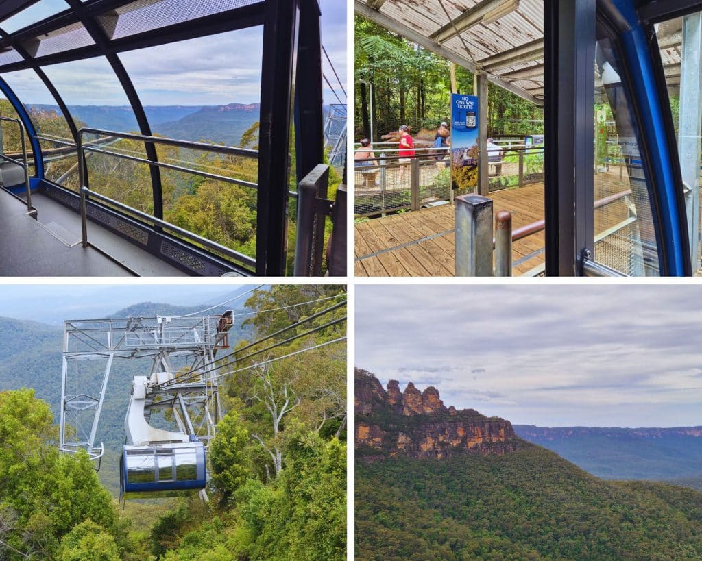 Gondola at Scenic World in the Blue Mountains