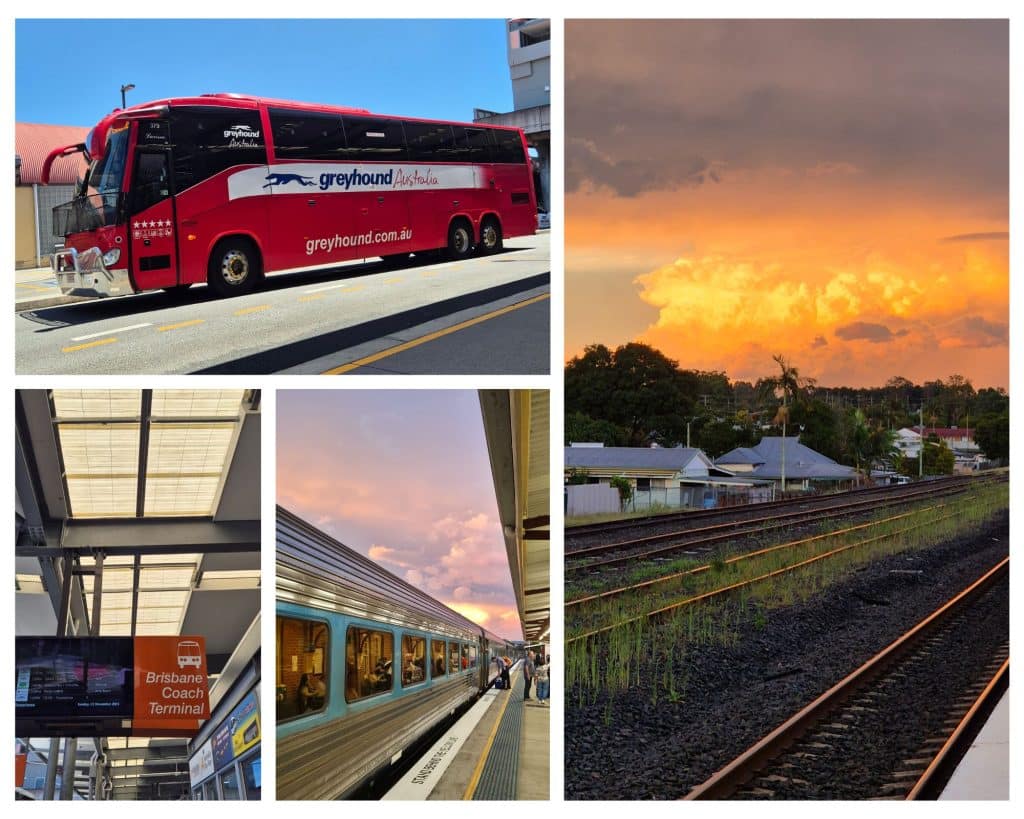 Public transport to Brisbane