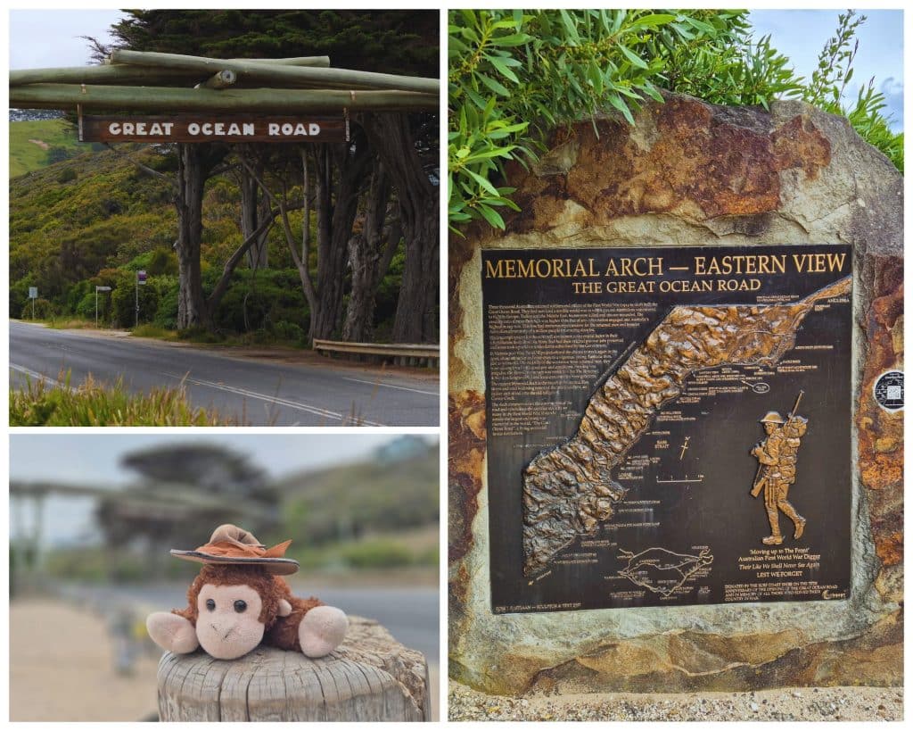 Memorial Arch at The Great Ocean Road